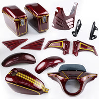 FULL SET OF 8 PIECES RED FIT FOR HONDA REBEL CMX 300 2017-2024