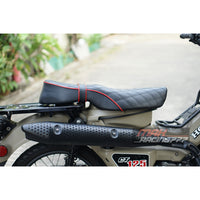 LONG SEAT DRIVER PASSENGER BLACK FOR HONDA TRAIL125 CT125 HUNTER 2020 - 2025