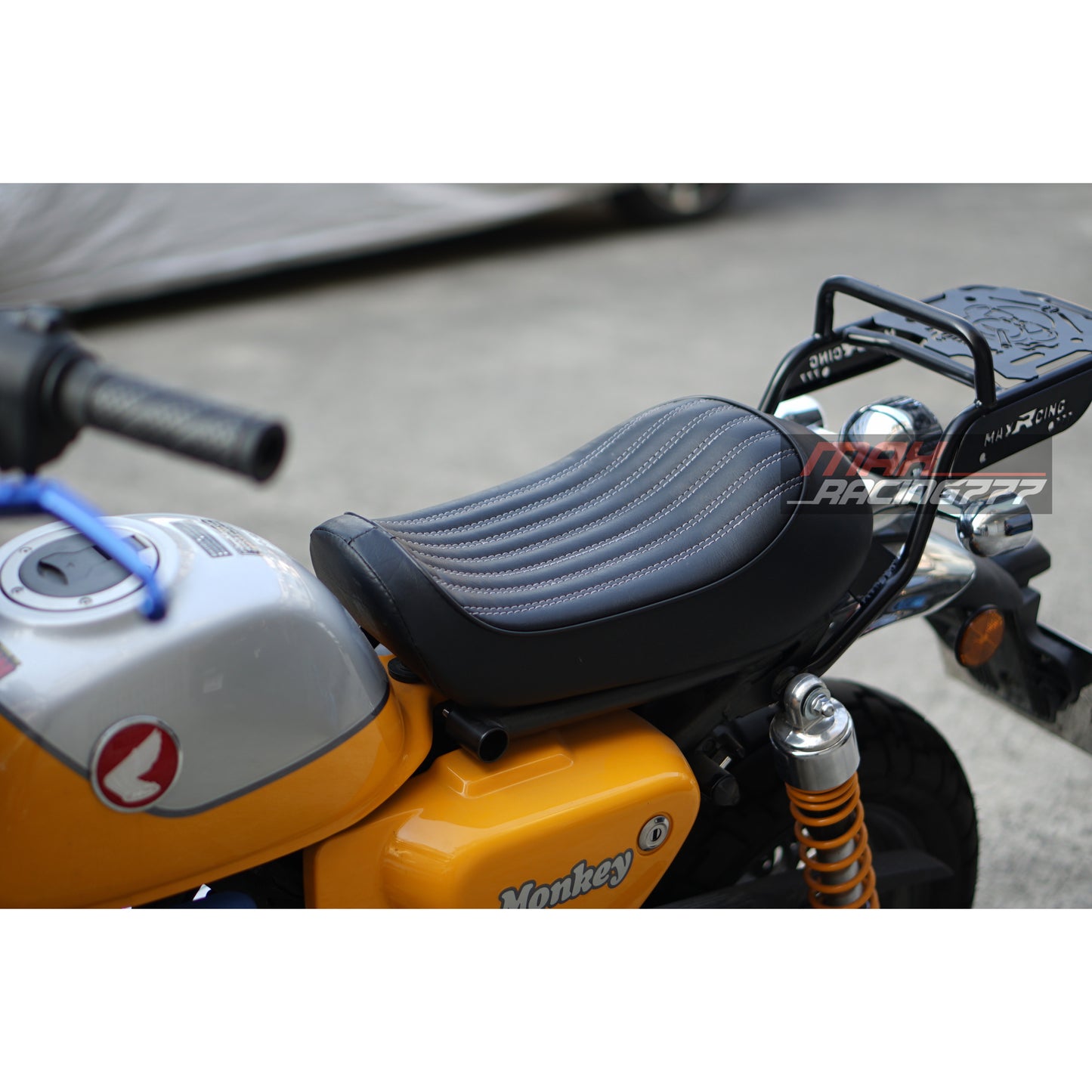 REPLACEMENT SEAT CAFE RACER BLACK V.3 FOR HONDA Z125 MONKEY 125 2018-2025