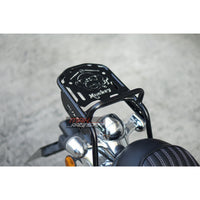 MATTE BLACK REAR CASE RACK LUGGAGE FIT FOR HONDA Z125 MONKEY125 2018-2025