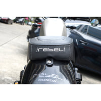 SEAT DOUBLE SADDLE DUAL DRIVER SEATS PAD CUSHION V.15 FOR HONDA REBEL CMX 300&500 2017-2025