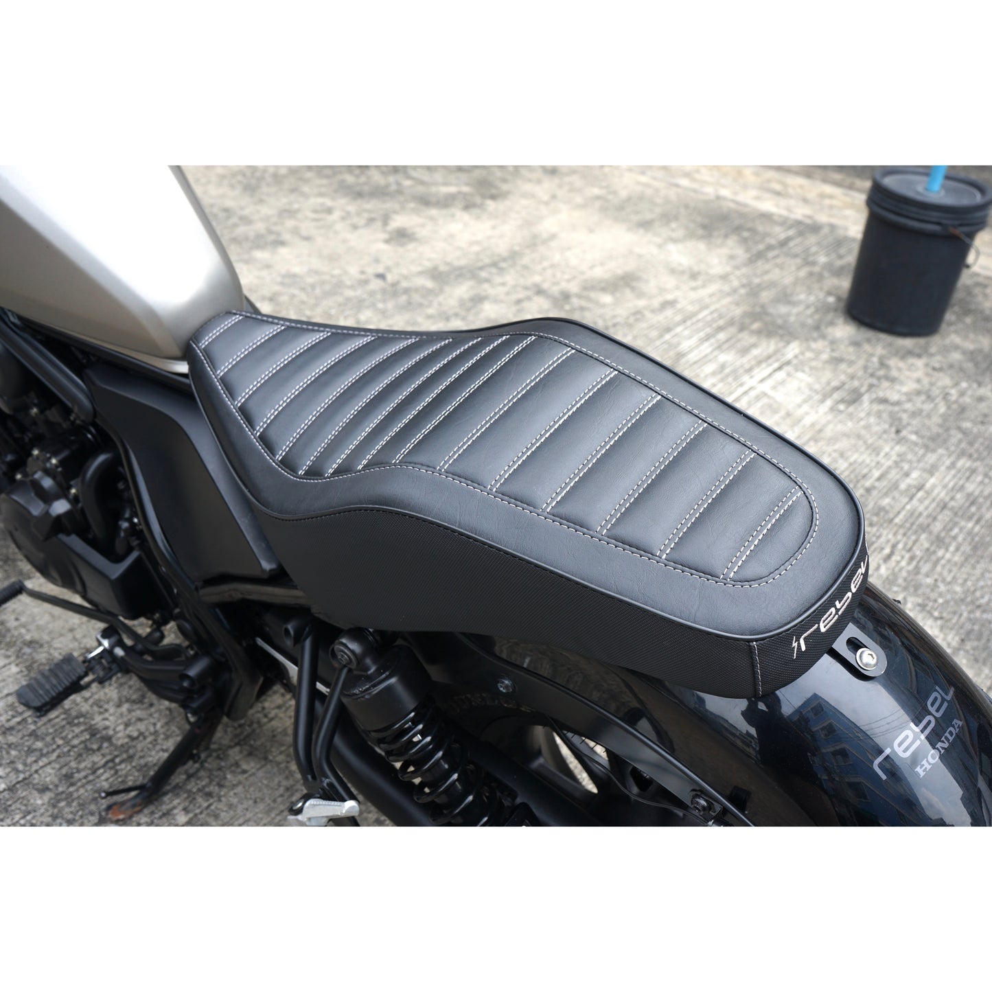 SEAT DOUBLE SADDLE DUAL DRIVER SEATS PAD CUSHION V.15 FOR HONDA REBEL CMX 300&500 2017-2025