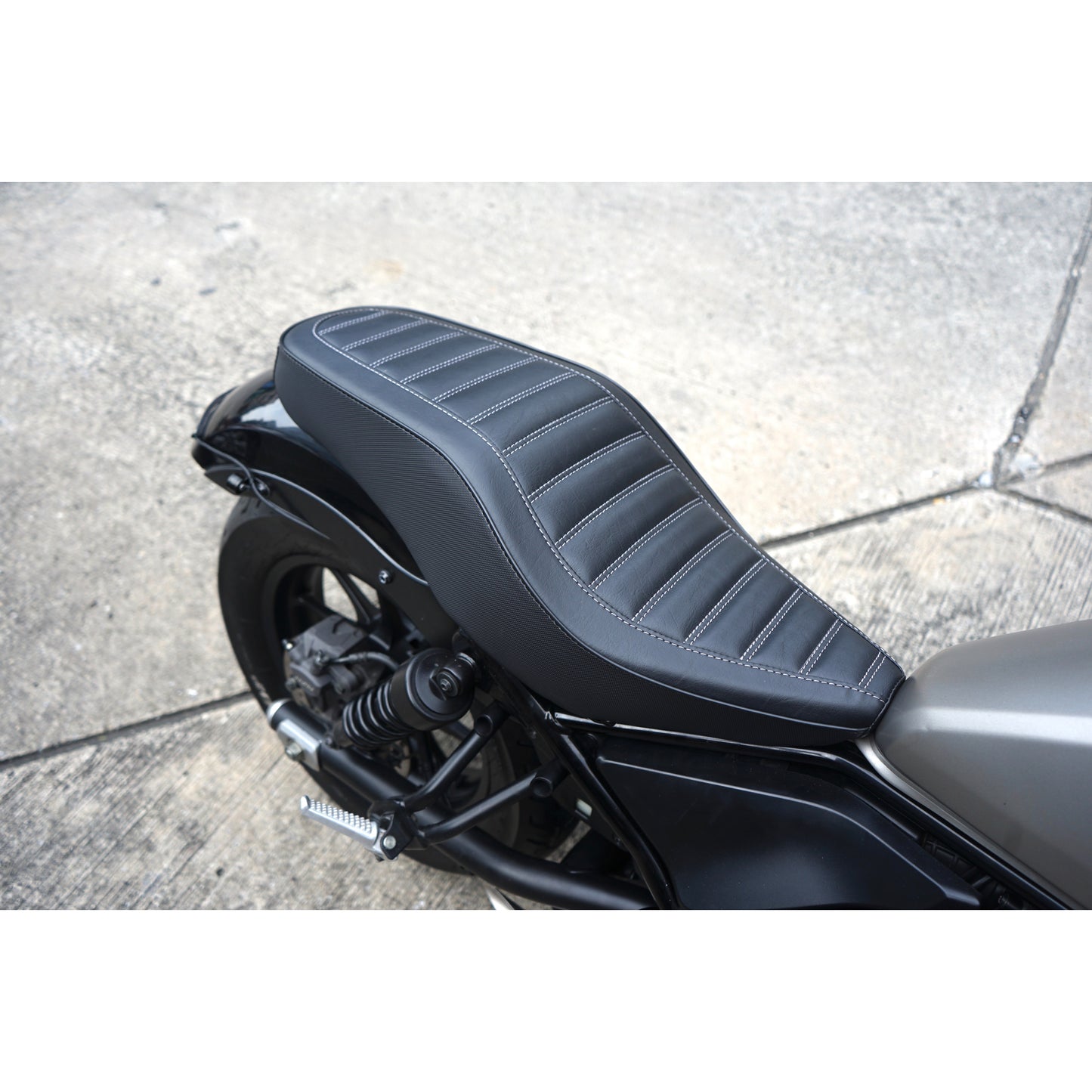 SEAT DOUBLE SADDLE DUAL DRIVER SEATS PAD CUSHION V.15 FOR HONDA REBEL CMX 300&500 2017-2025