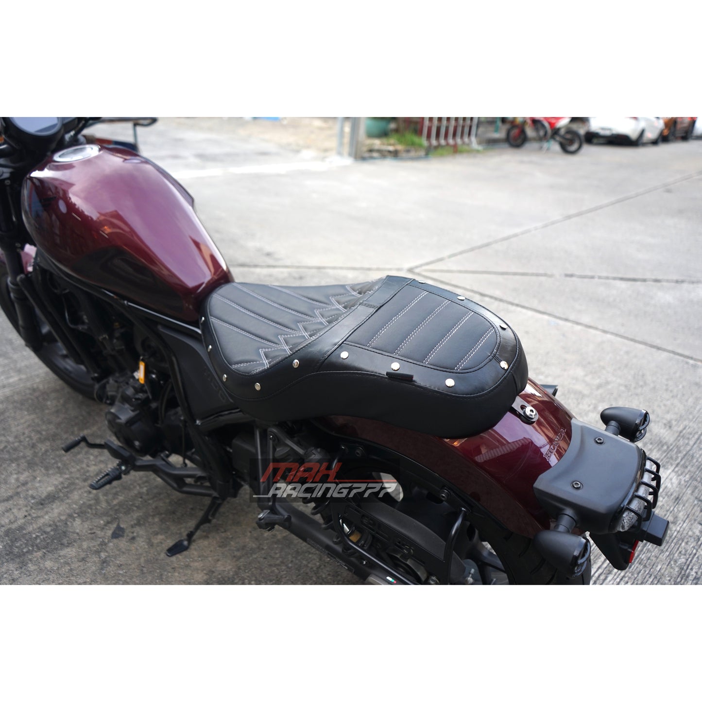 SEAT DOUBLE SADDLE DUAL DRIVER SEATS PAD CUSHION V.1 FOR HONDA REBEL CMX 1100 2021-2025