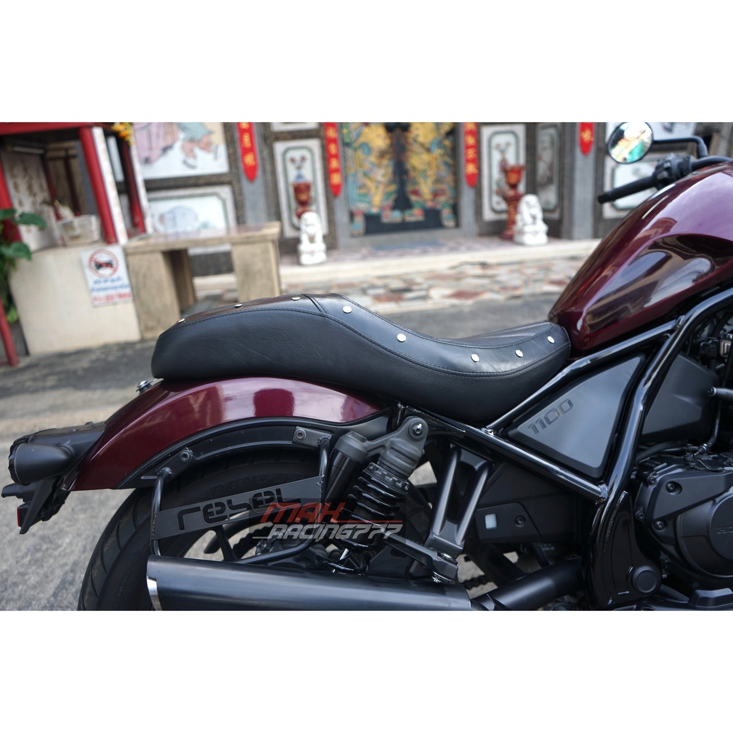 SEAT DOUBLE SADDLE DUAL DRIVER SEATS PAD CUSHION V.1 FOR HONDA REBEL CMX 1100 2021-2025