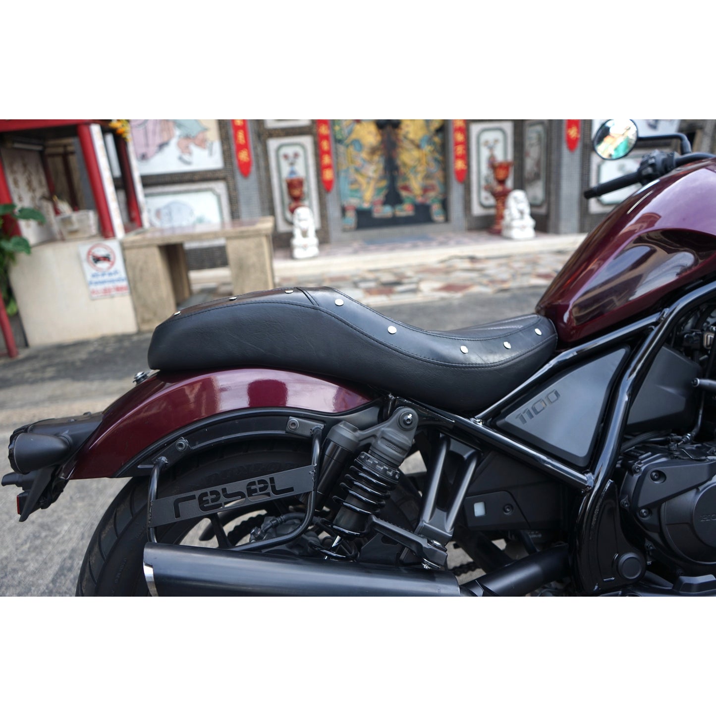 SEAT DOUBLE SADDLE DUAL DRIVER SEATS PAD CUSHION V.1 FOR HONDA REBEL CMX 1100 2021-2025