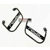 SIDE SADDLE BAG SUPPORT CARRY RACK TWIN FIT HONDA REBEL CMX 300 500 2017-2025
