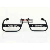 SIDE SADDLE BAG SUPPORT CARRY RACK TWIN FIT HONDA REBEL CMX 300 500 2017-2025