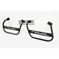 SIDE SADDLE BAG SUPPORT CARRY RACK TWIN FIT HONDA REBEL CMX 300 500 2017-2025