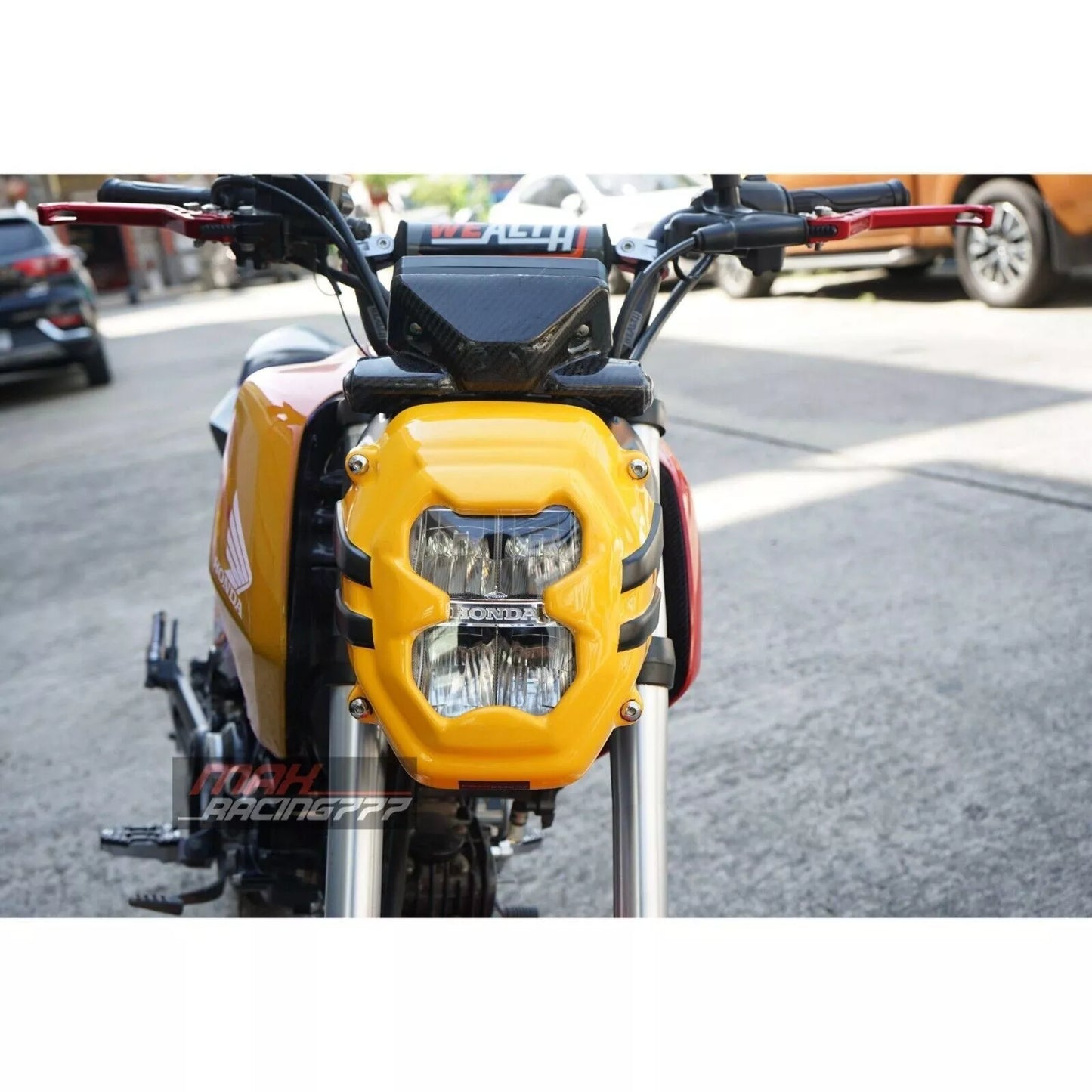 FRONT WINDSHIELD WINDSCREEN COVER HEADLIGHT V.1 FOR HONDA GROM 125 2021-2024