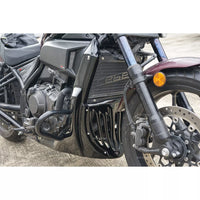 UNDER FAIRING BELLY PAN WITH CRASHBAR MATTE BLACK FOR HONDA REBEL CMX 1100 2020-2025