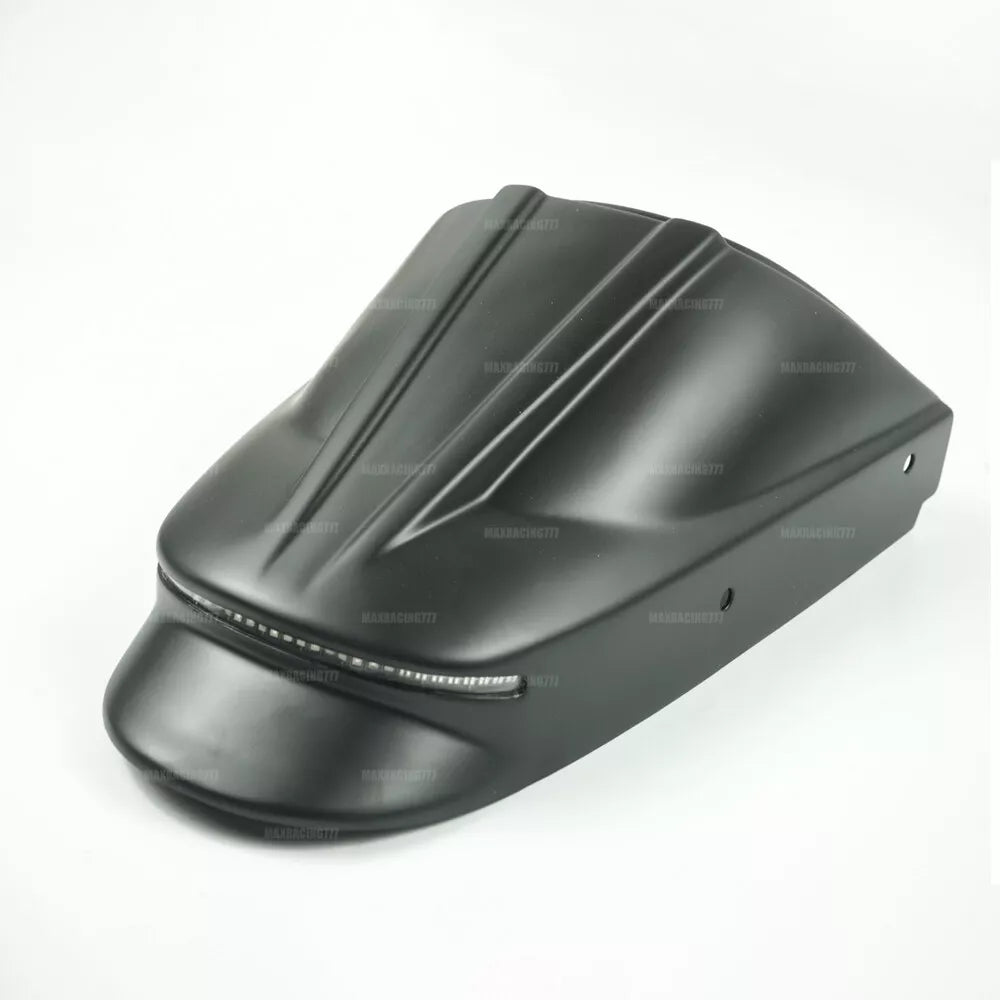 REAR FENDER FAIRING MUD GUARD LED BLACK FOR HONDA REBEL CMX 300&500 2017-2025