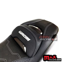 REPLACEMENT DUAL CARBON SEAT STITCH BLACK FIT FOR HONDA GROM125 2021-2025