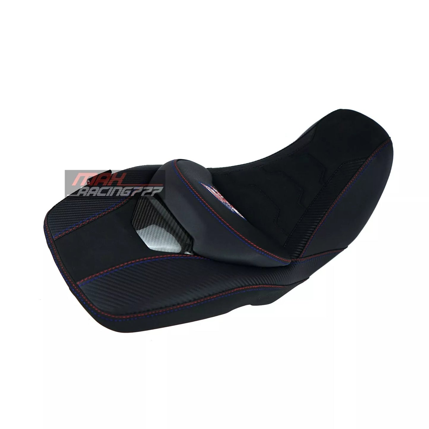 REPLACEMENT DUAL CARBON SEAT STITCH BLACK FIT FOR HONDA GROM125 2021-2025