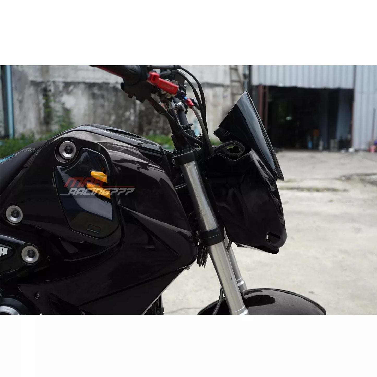 FRONT WINDSHIELD WINDSCREEN COVER HEADLIGHT V.2 FOR HONDA GROM 125 2021-2024