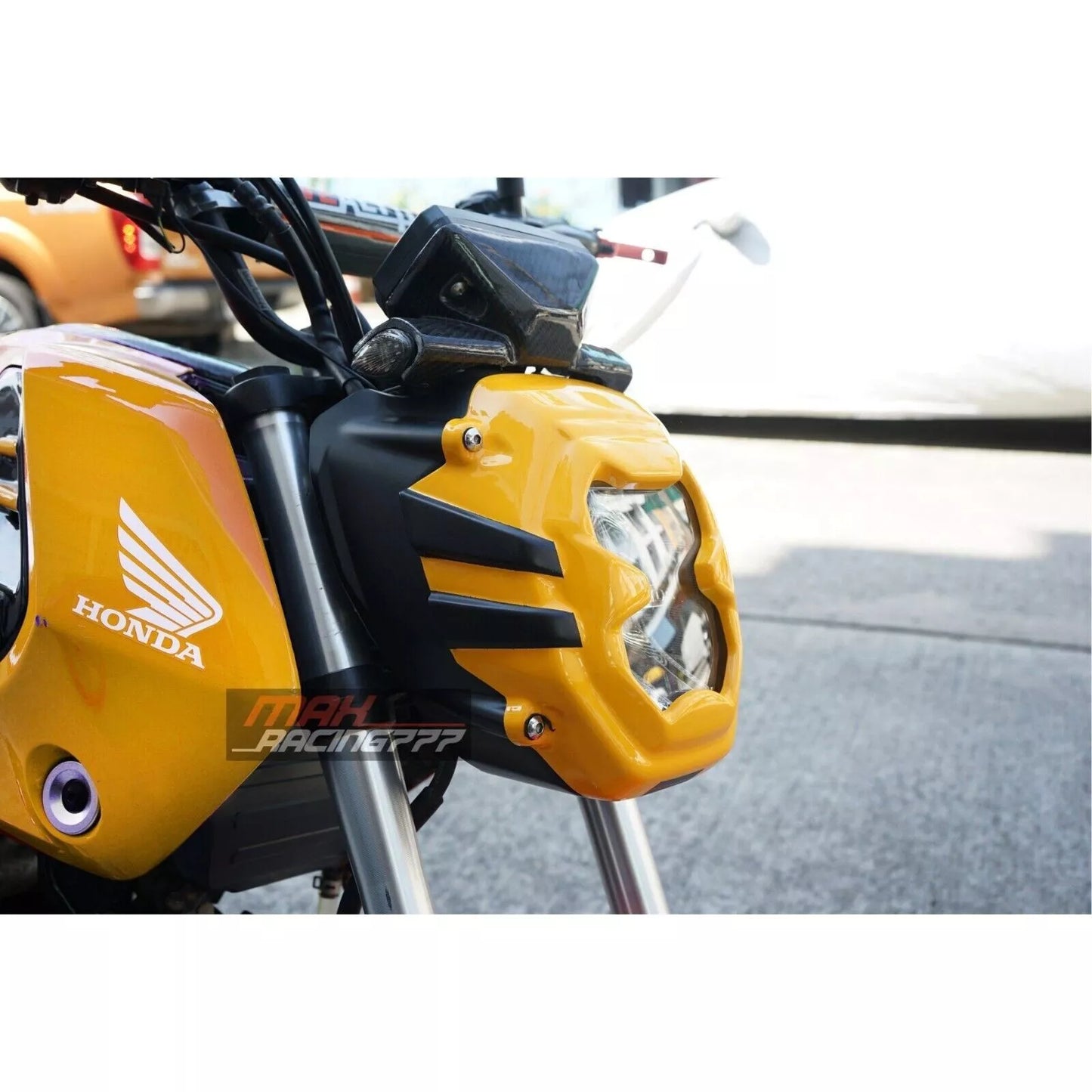 FRONT WINDSHIELD WINDSCREEN COVER HEADLIGHT V.1 FOR HONDA GROM 125 2021-2024