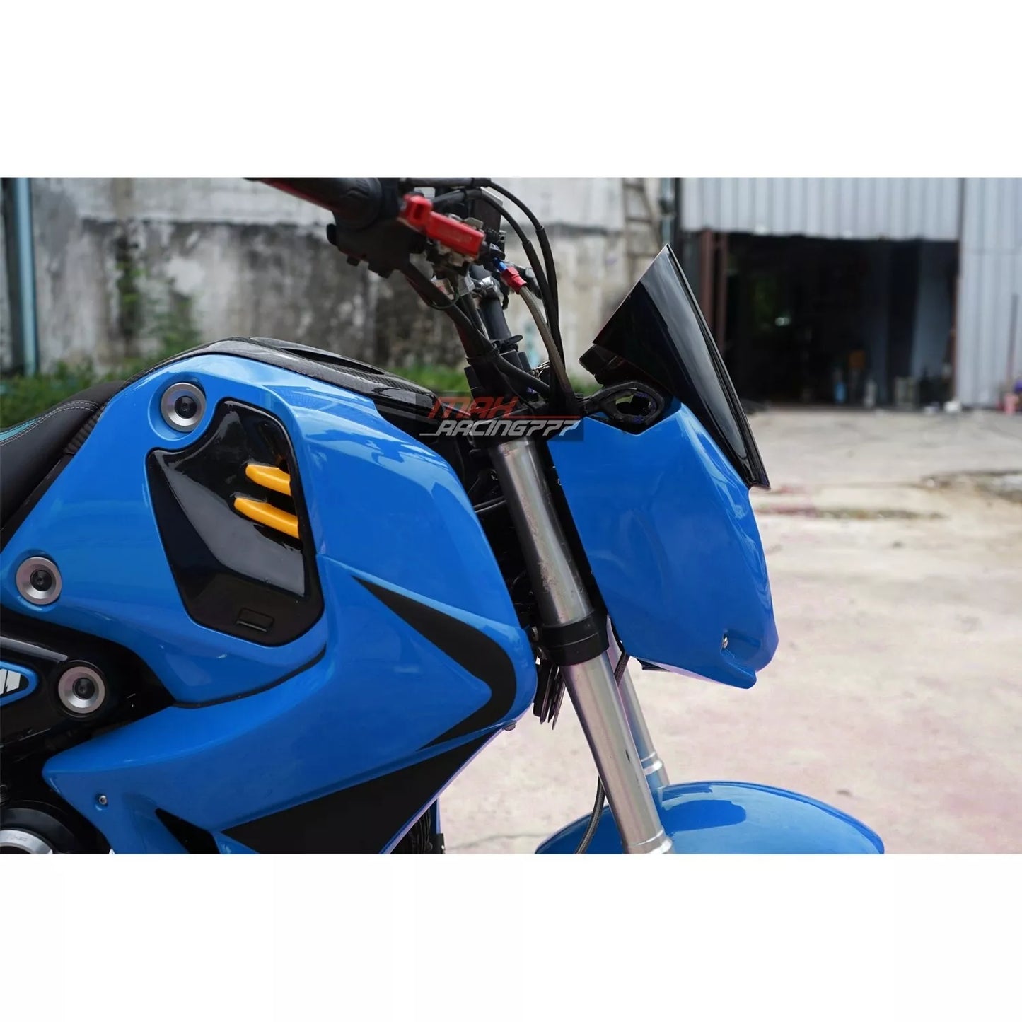 FRONT WINDSHIELD WINDSCREEN COVER HEADLIGHT V.2 FOR HONDA GROM 125 2021-2024