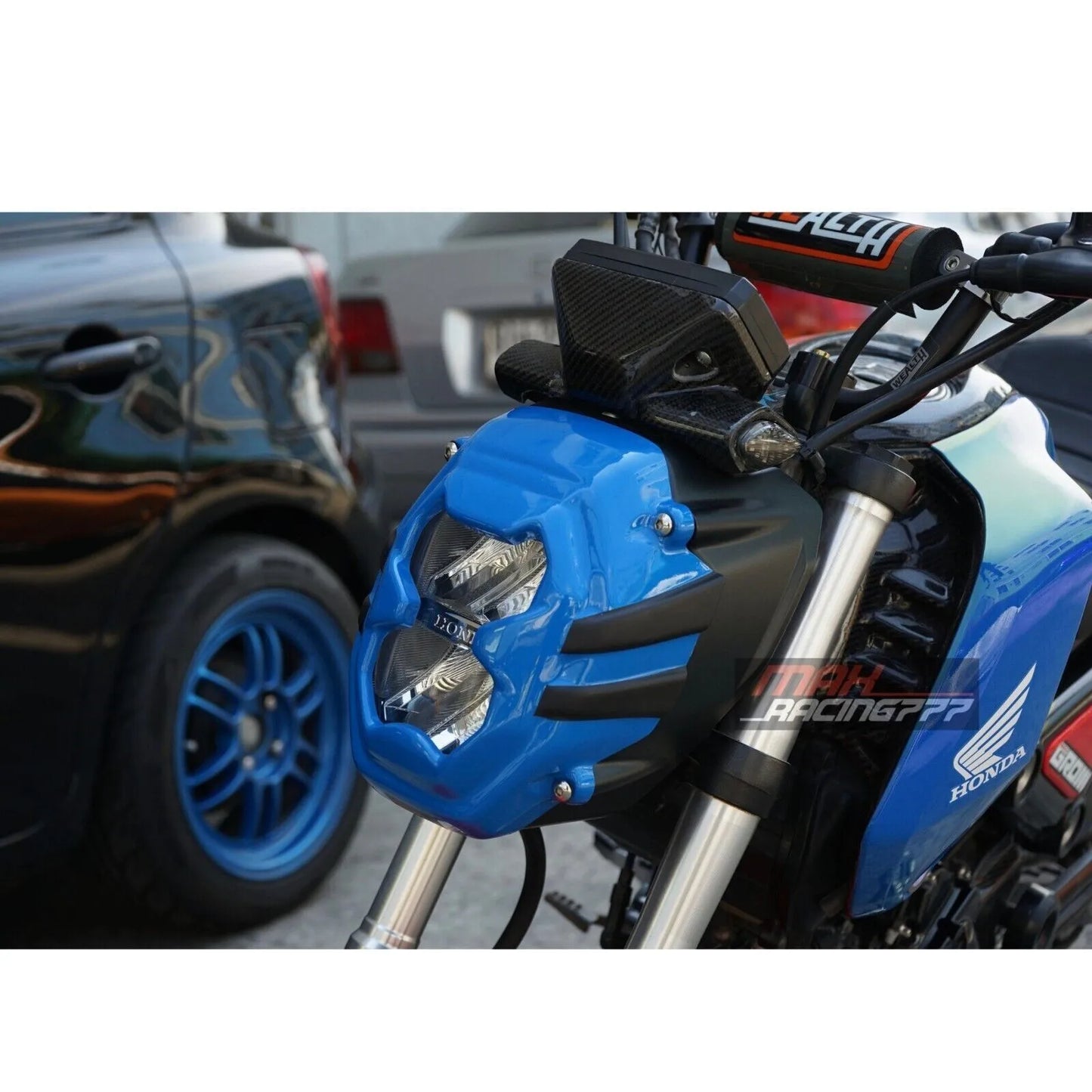 FRONT WINDSHIELD WINDSCREEN COVER HEADLIGHT V.1 FOR HONDA GROM 125 2021-2024