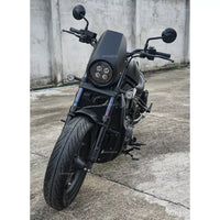 HEADLIGHT COVER MASK WINDSCREEN BLACK FOR HONDA REBEL CMX 1100 2021-2025