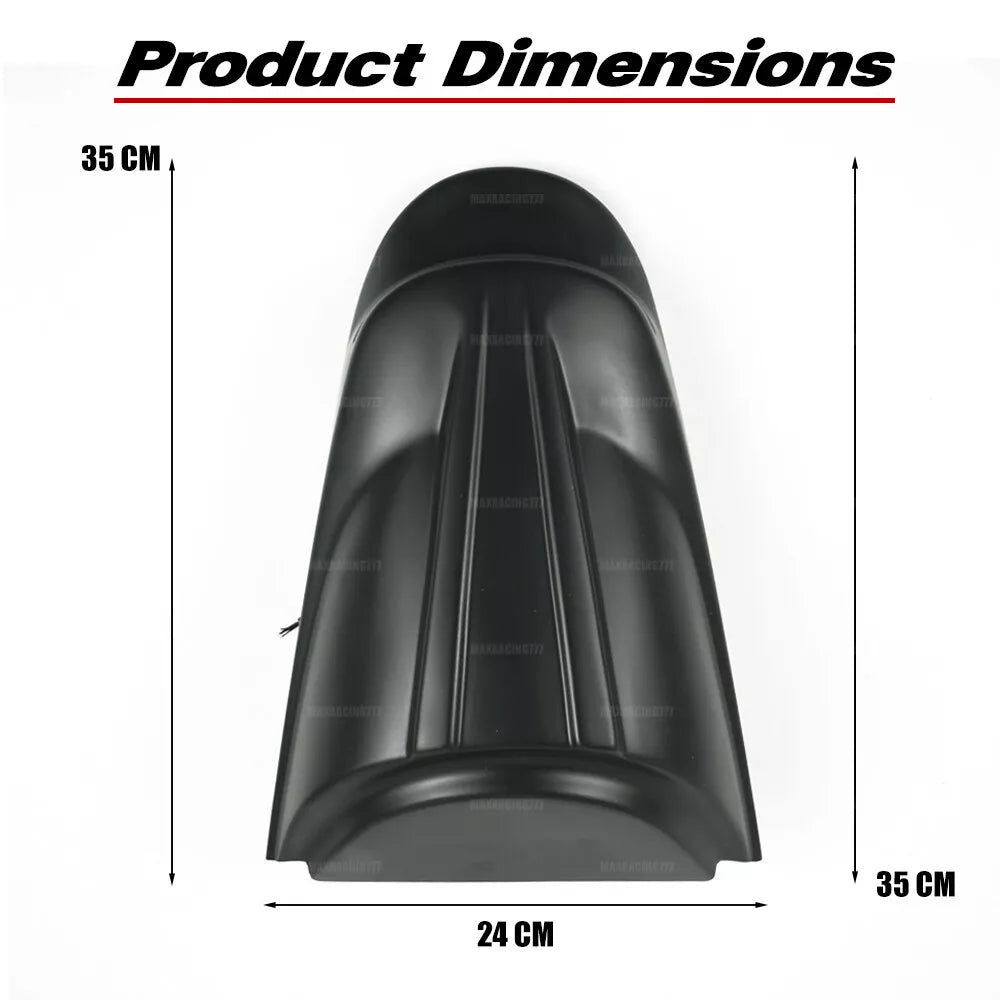 REAR FENDER FAIRING MUD GUARD LED BLACK FOR HONDA REBEL CMX 300&500 2017-2025