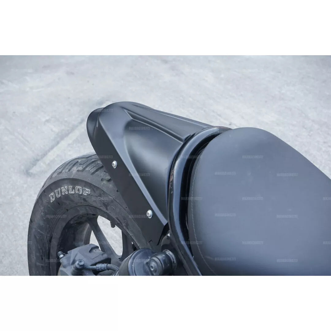 REAR FENDER FAIRING MUD GUARD LED BLACK FOR HONDA REBEL CMX 300&500 2017-2025