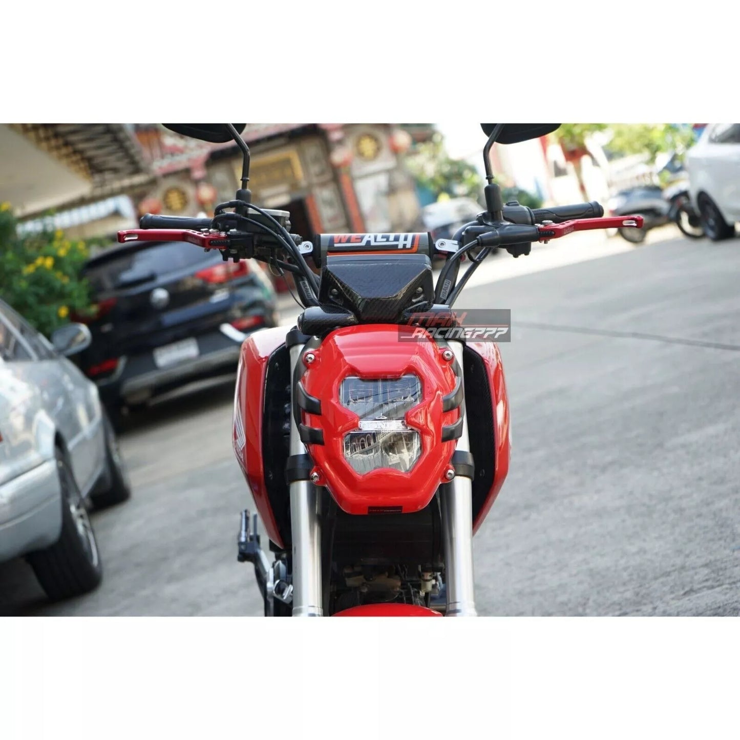 FRONT WINDSHIELD WINDSCREEN COVER HEADLIGHT V.1 FOR HONDA GROM 125 2021-2024