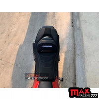 REPLACEMENT DUAL CARBON SEAT STITCH BLACK FIT FOR HONDA GROM125 2021-2025