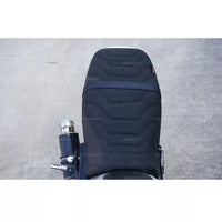 REPLACEMENT DUAL CARBON SEAT STITCH BLACK V.2 FIT FOR HONDA GROM125 2021-2025