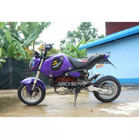 REPLACEMENT DUAL CARBON SEAT STITCH BLACK FIT FOR HONDA GROM125 2021-2025