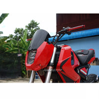 FRONT WINDSHIELD WINDSCREEN COVER HEADLIGHT V.2 FOR HONDA GROM 125 2021-2024