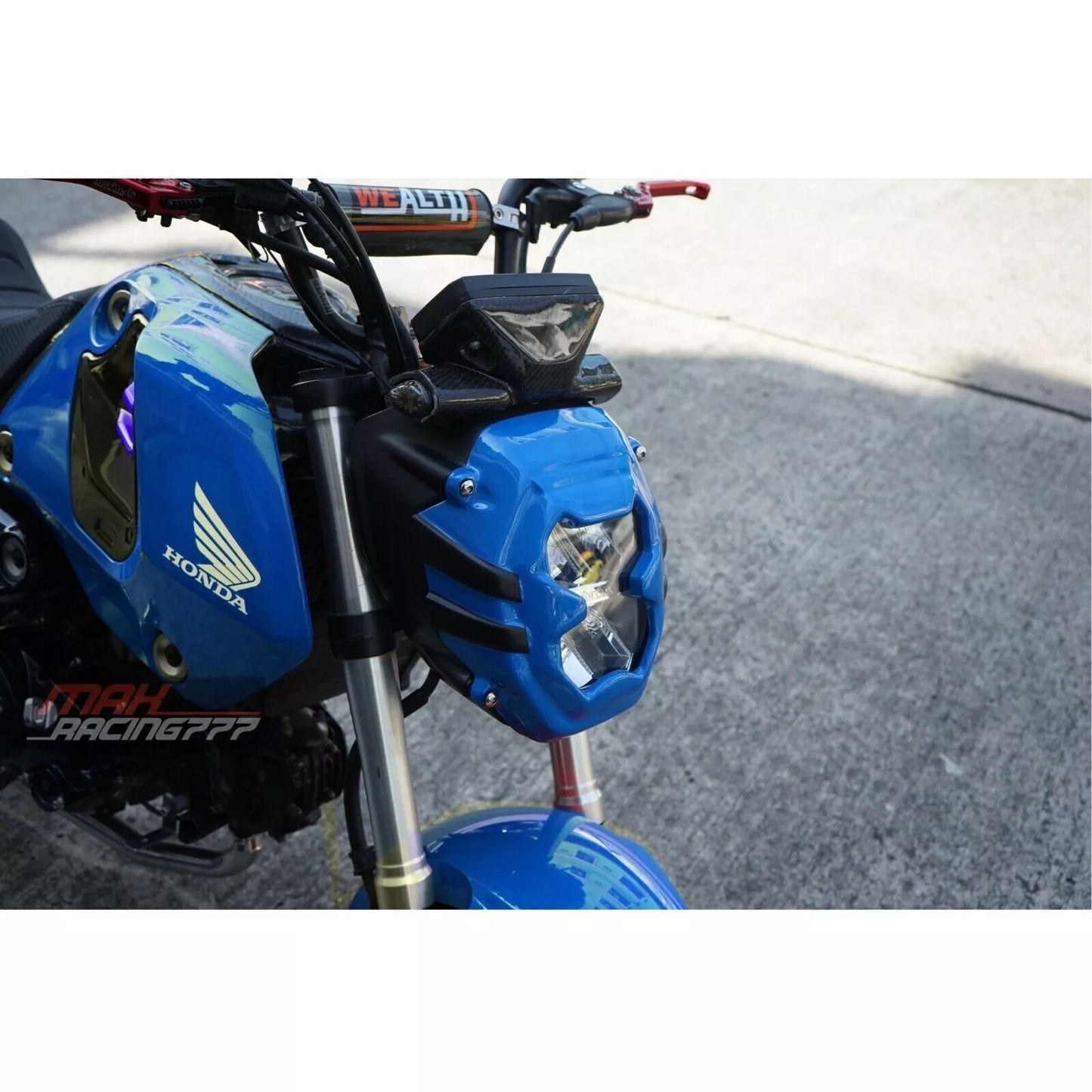 FRONT WINDSHIELD WINDSCREEN COVER HEADLIGHT V.1 FOR HONDA GROM 125 2021-2024