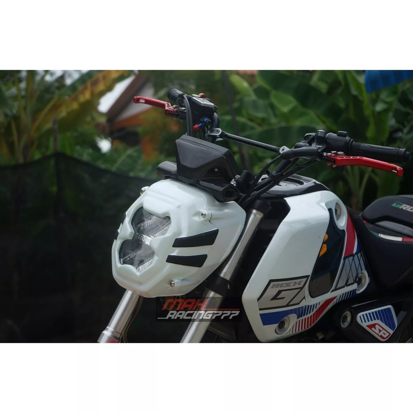 FRONT WINDSHIELD WINDSCREEN COVER HEADLIGHT V.1 FOR HONDA GROM 125 2021-2024