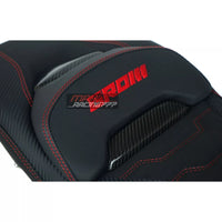 REPLACEMENT DUAL CARBON SEAT STITCH BLACK FIT FOR HONDA GROM125 2021-2025