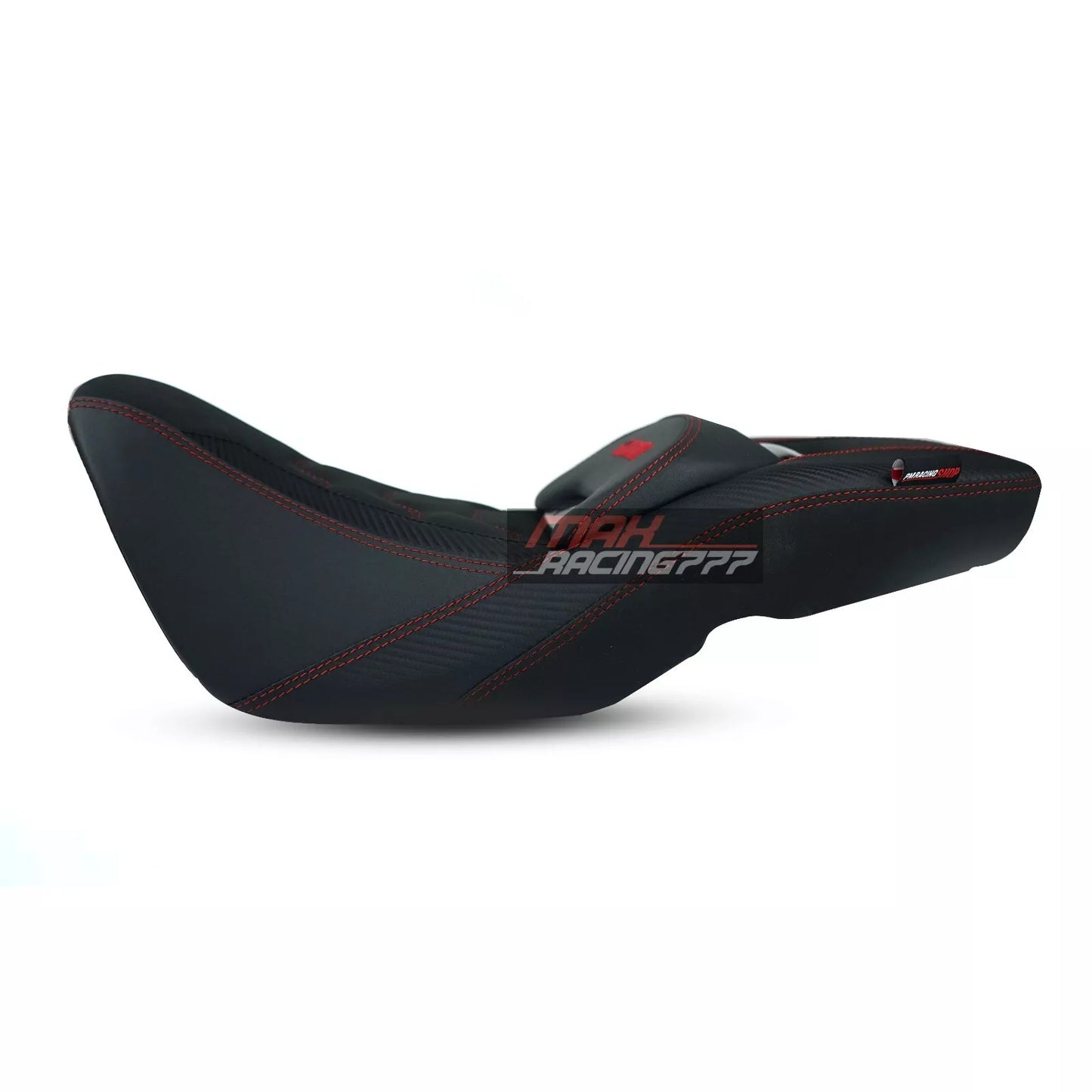 REPLACEMENT DUAL CARBON SEAT STITCH BLACK FIT FOR HONDA GROM125 2021-2025